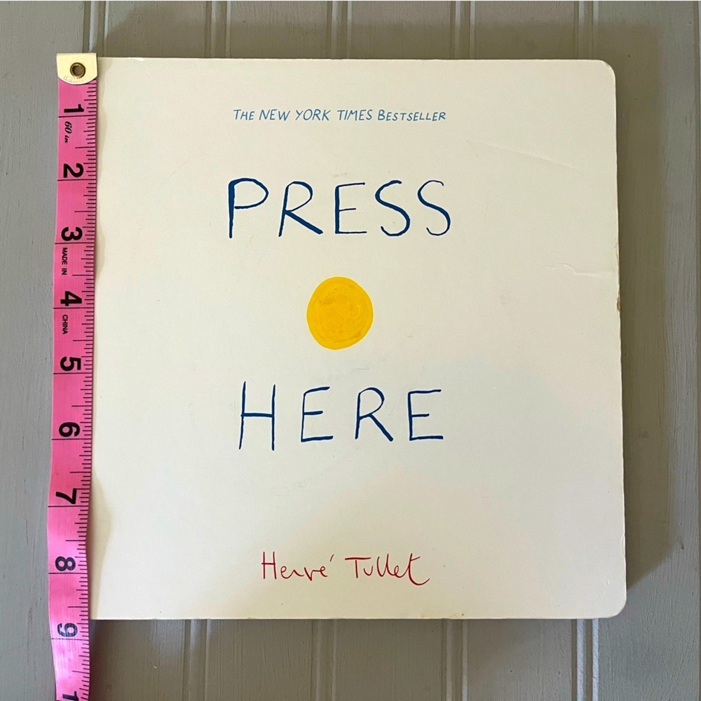 Press Here Hard Cover Book By HerveTullet Touch Think Learn Fun Interactive - Picture 12 of 12